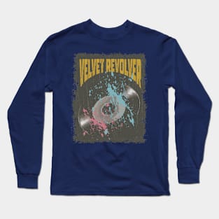 Velvet Revolver Vintage Vynil Long Sleeve T-Shirt